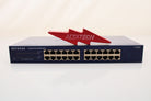 NetGear JGS524 ProSafe 24 port Gigabit Ethernet Unmanaged Switch, Used