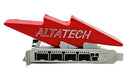 NETSCOUT NT40E3-4-PTP 4-PORT 10GB SFP+, Used