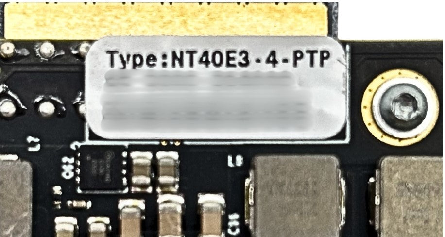 NETSCOUT NT40E3-4-PTP 4-PORT 10GB SFP+, Used