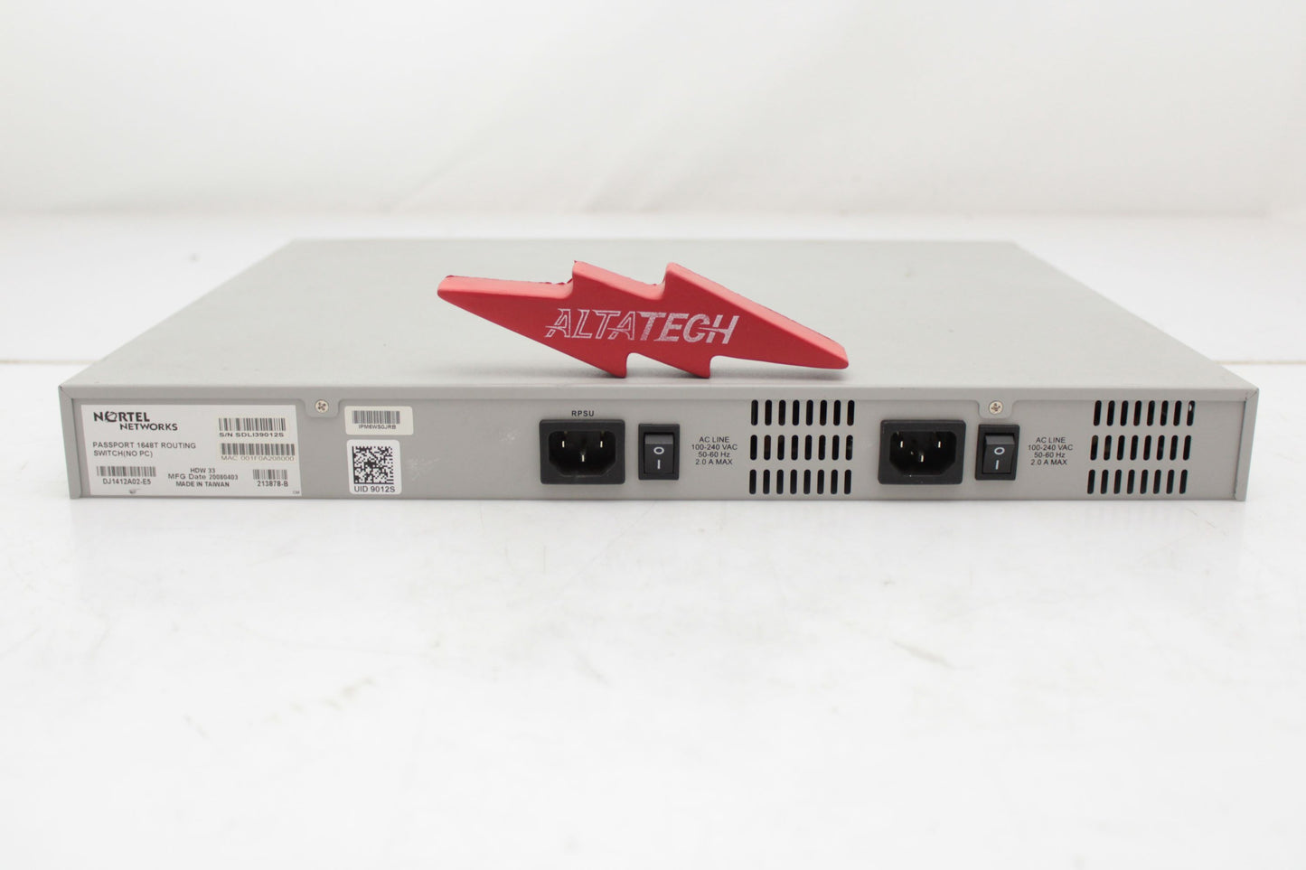 Nortel DJ1412A02-E5 PassPort 1648T Routing Switch
