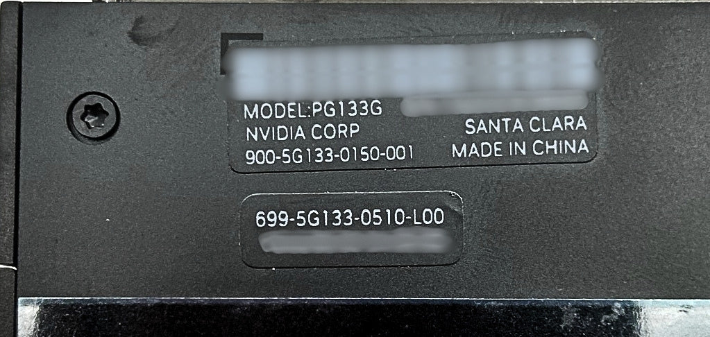 NVIDIA 900-5G133-0150-001 NVIDIA RTX 6000 Ada 48GB GDDR6 PCI-e 4.0 GPU, Used