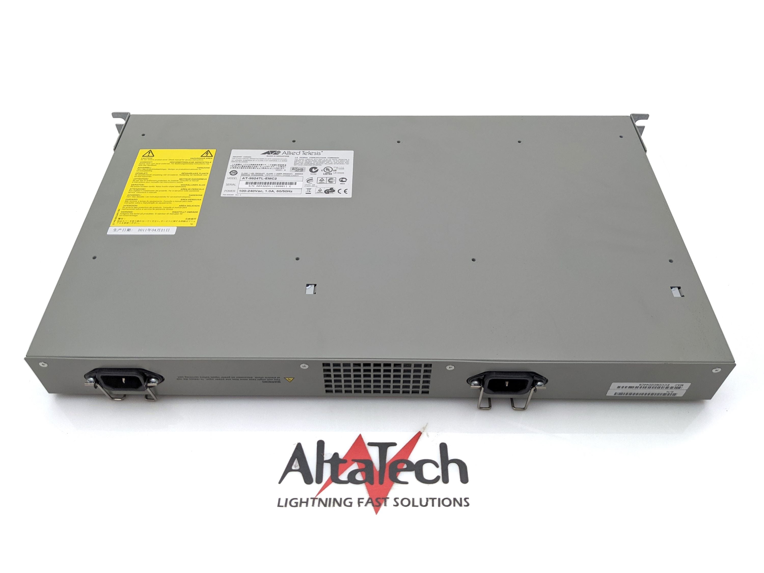 Allied Telesis 9924TL 24-Port Ethernet Switch AT-9924TL-EMC,