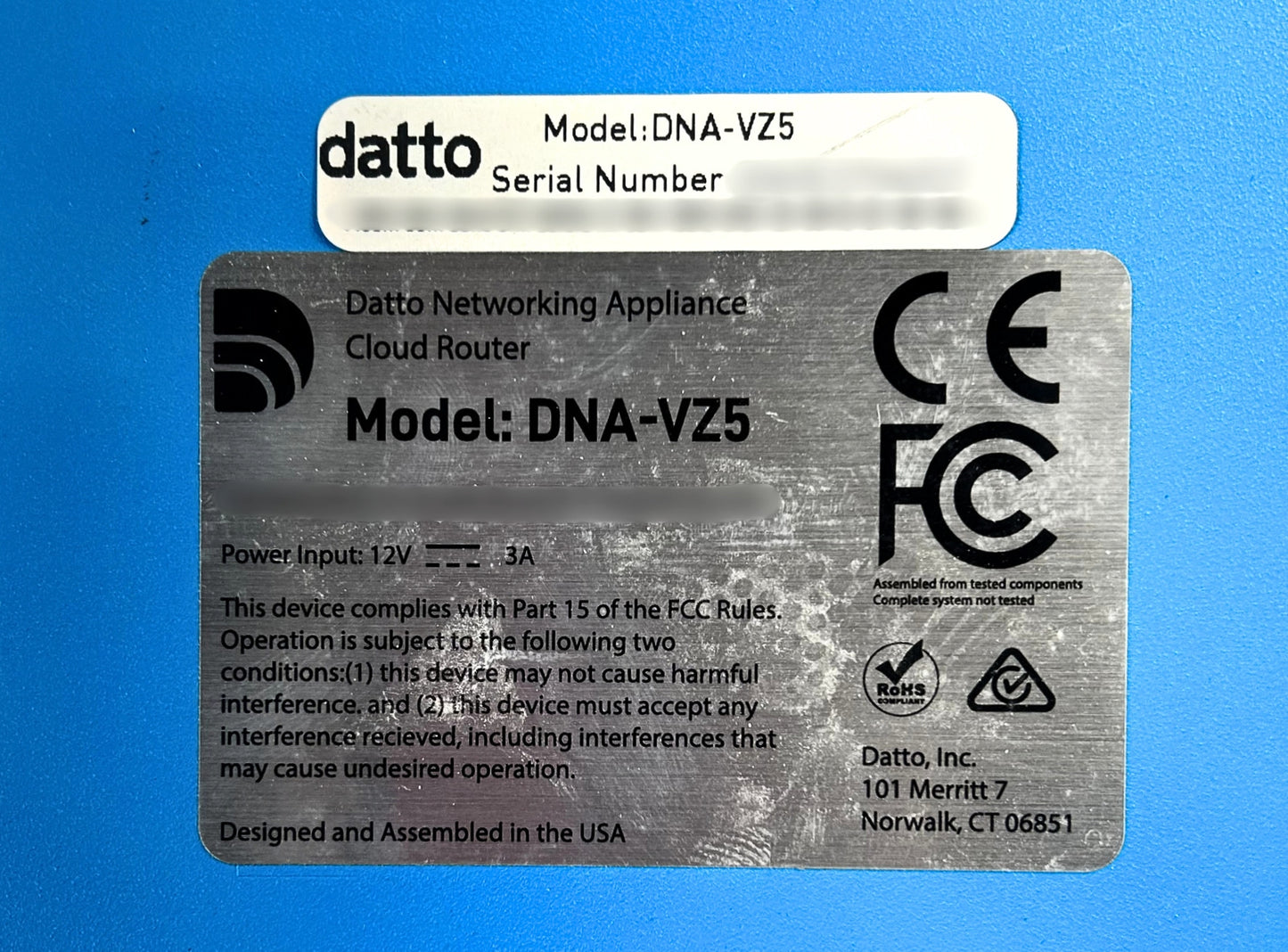 Alta DNA-VZ5 Gigabit Wireless Router VPN Firewall Appliance, Used