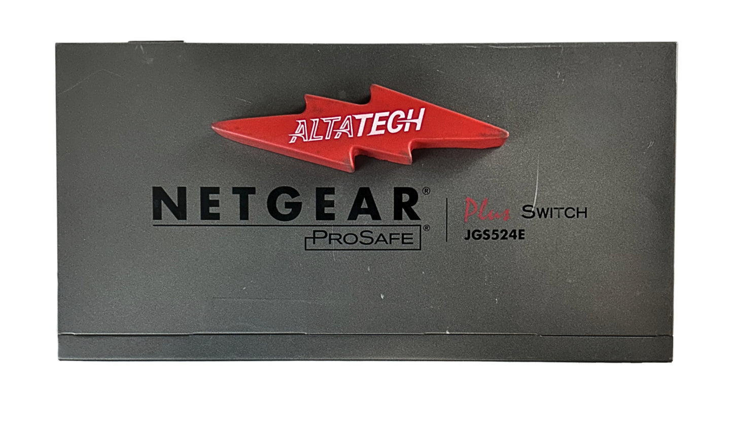 Alta JGS524E NetGear 24 Port Gigabit Managed Ethernet Switch, Used