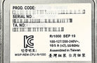 Intel R1000 R1000 MCAFEE Intel Service 8x2.5, Used