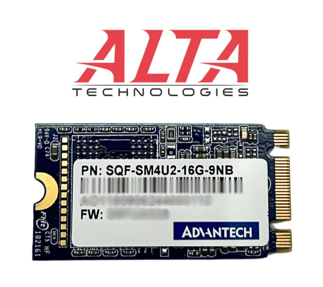 ADVANTECH SQF-SM4U2-16G-9NB Nimble 16GB SATA-600 M.2 (2242), Used