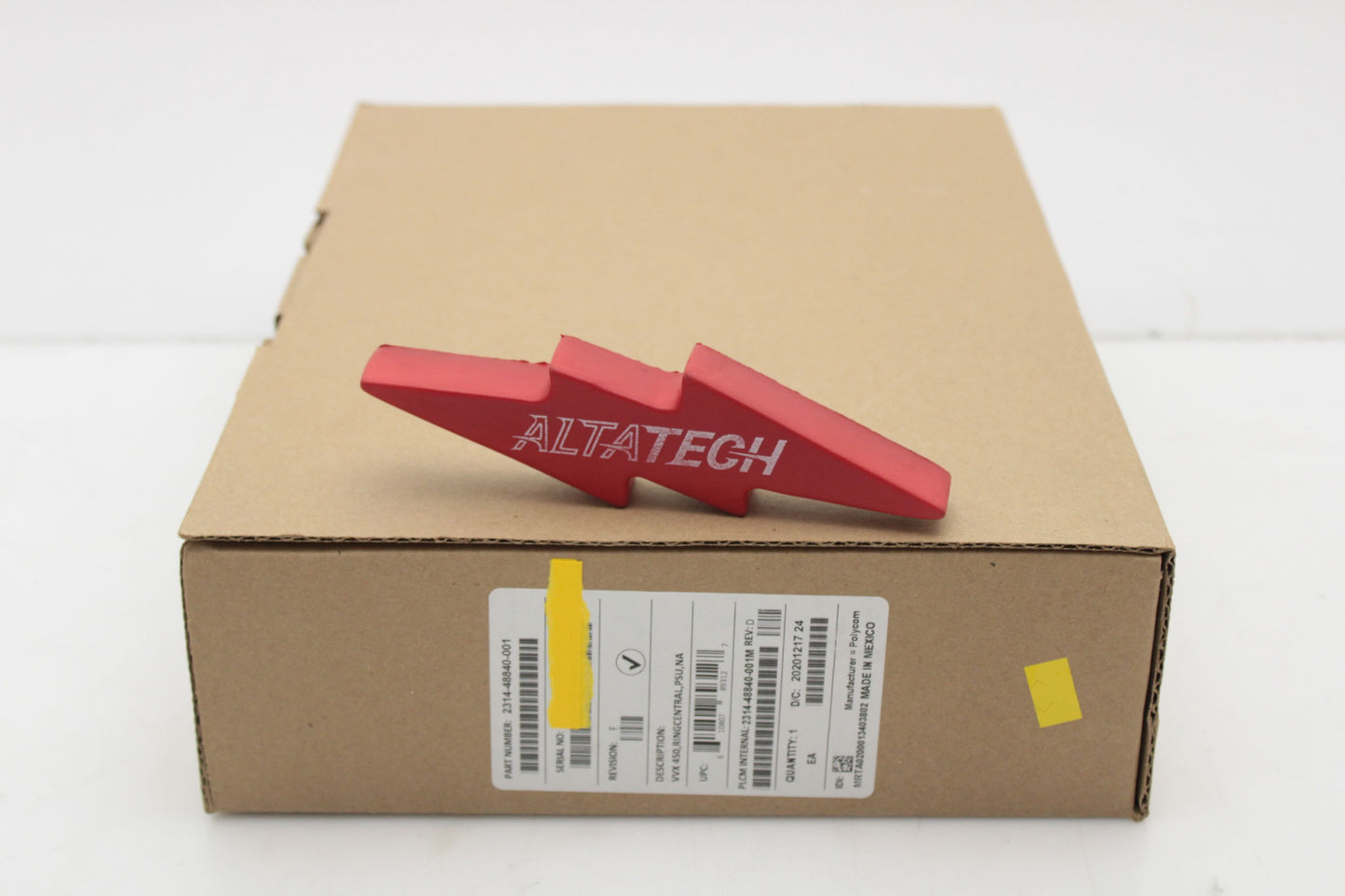 Polycom VVX450_RingCentral_NOB Ring Central 12-Line IP Phone VVX 450 VVX450, 4.3" color LCD, VoIP - NEW, New Open Box