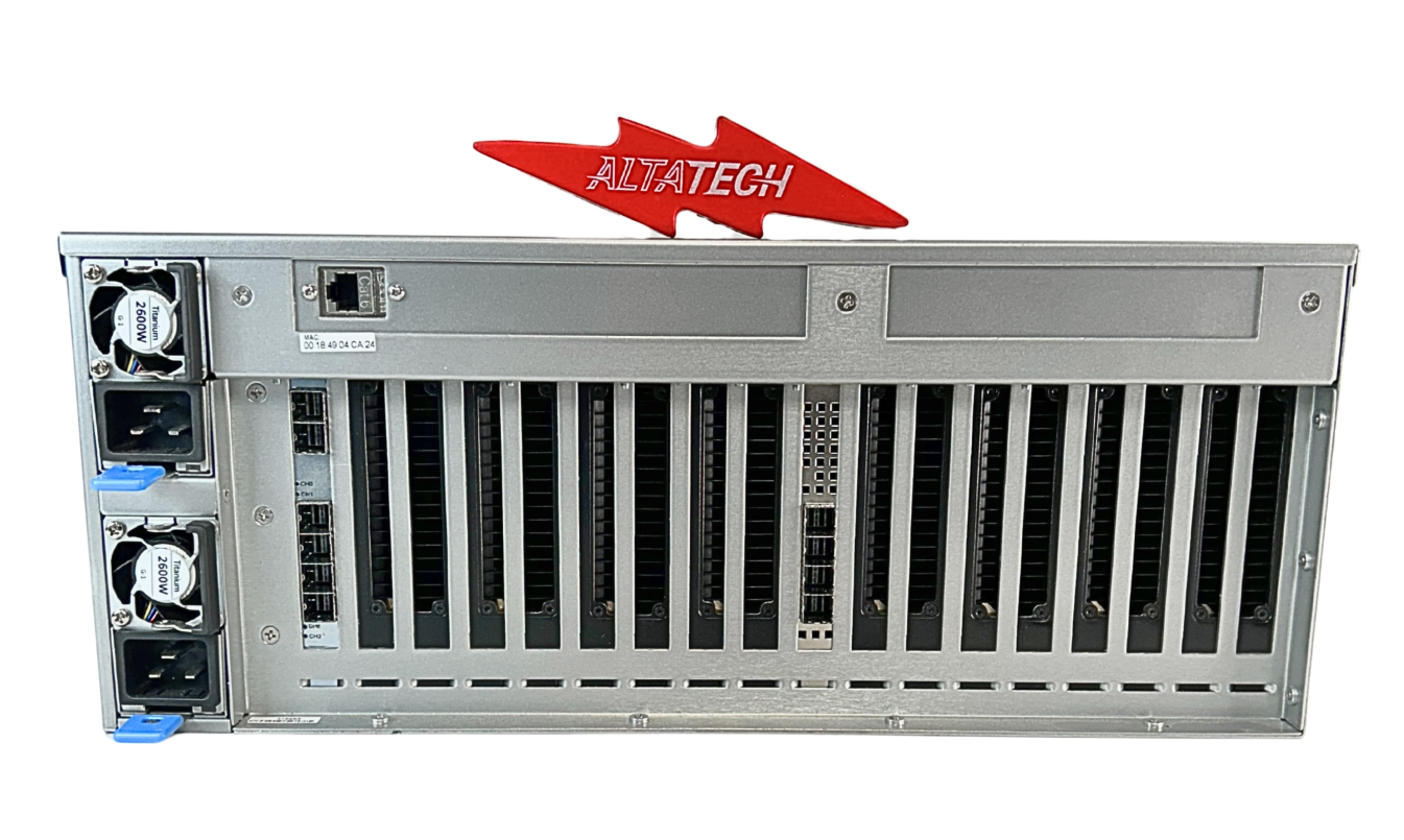 One Stop System OSS-PCIE4-4UP-10-2-1M One Stop Systems Gen 4 4UP 8x Nvidia PCI Expansion Enclosure : Includes 6x Nvidia A100 699-21001-0200-400 40G Installed and data cables 778-200-00039-02, Used