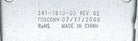 Oracle 341-1810 PCIe Filler, SB6000, Used