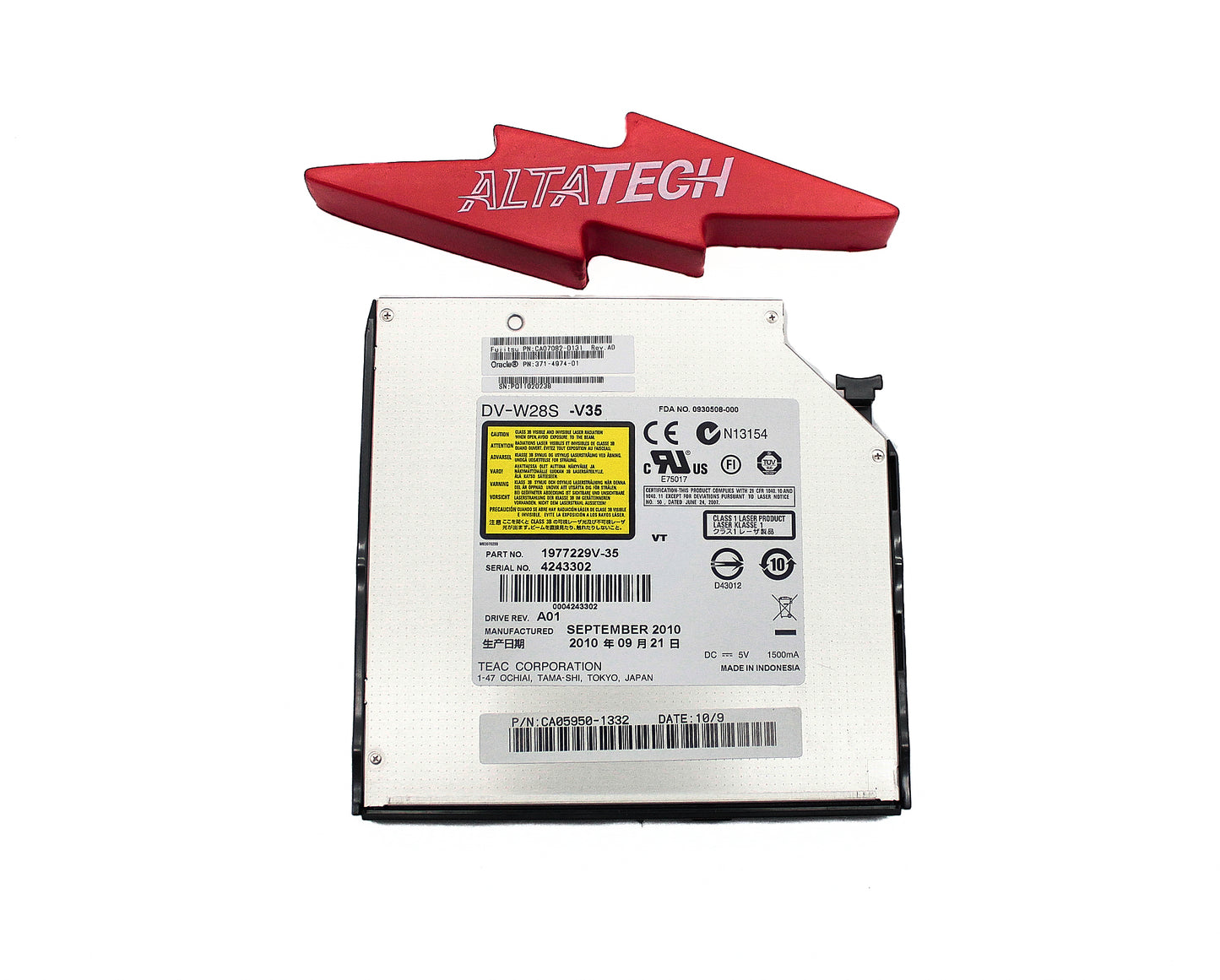 Oracle 371-4974 8XDVD/24X CD ROM, Used