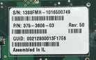 Oracle 375-3606_LP PCI-E DUAL PORT 40GB/S 4X INFINI, Used