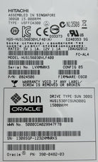 Oracle 390-0482 300GB - 15000 RPM FC-AL D, Used