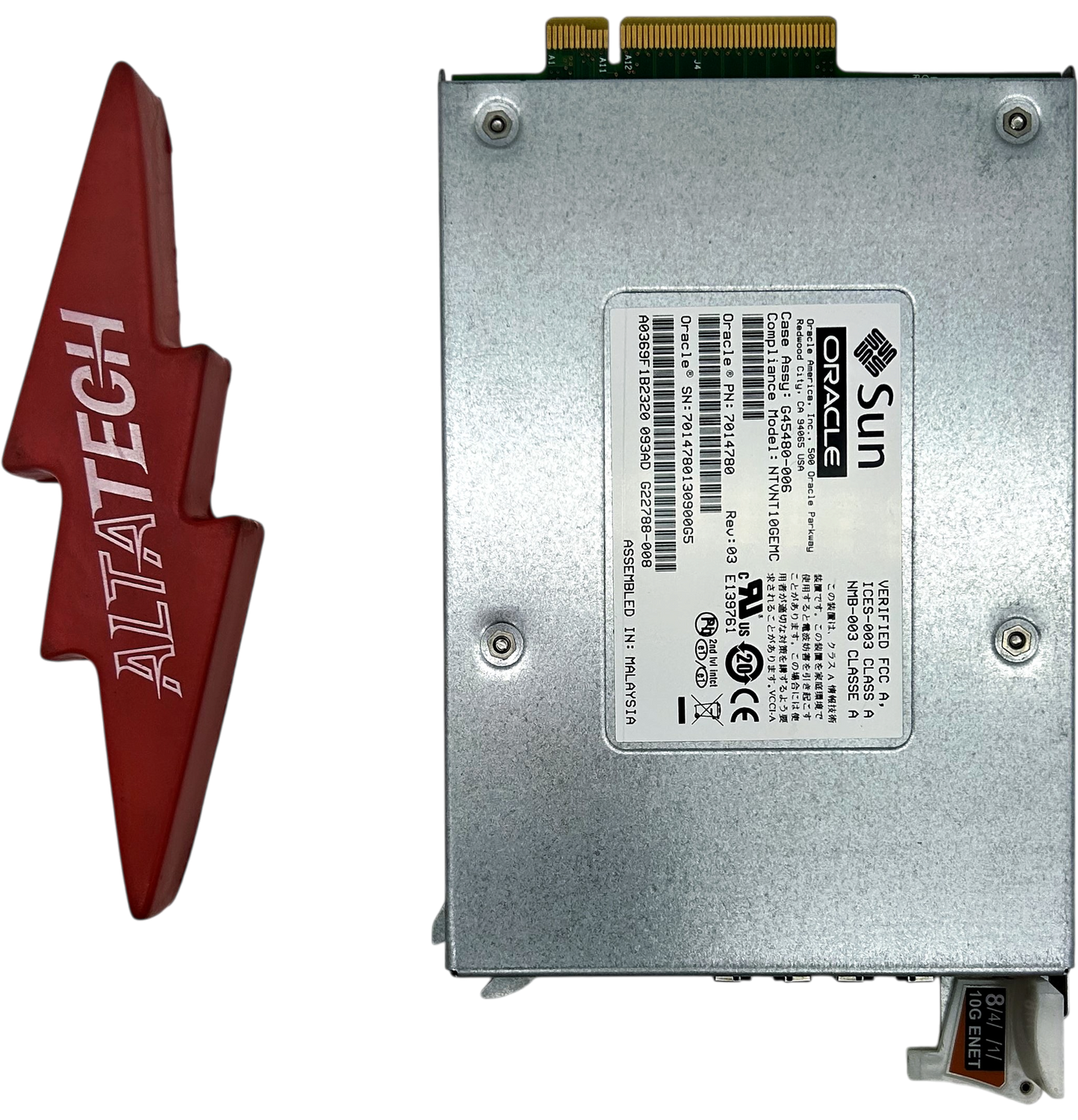 Oracle 7014780 DUAL 10GB BASE-T PCIE 2.0, Used