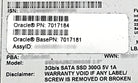 Oracle 7017184 300GB SATA SSD 2.5