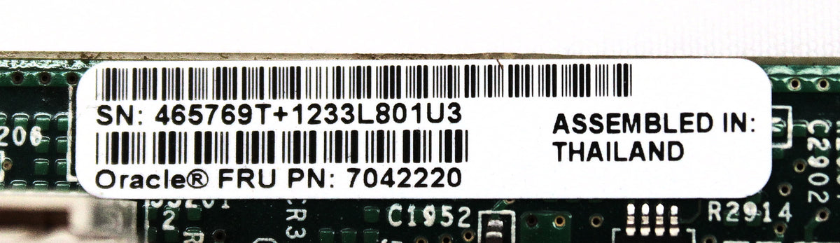 Oracle 7042220 2.85GHZ 4C SYSTEM BOARD, Used