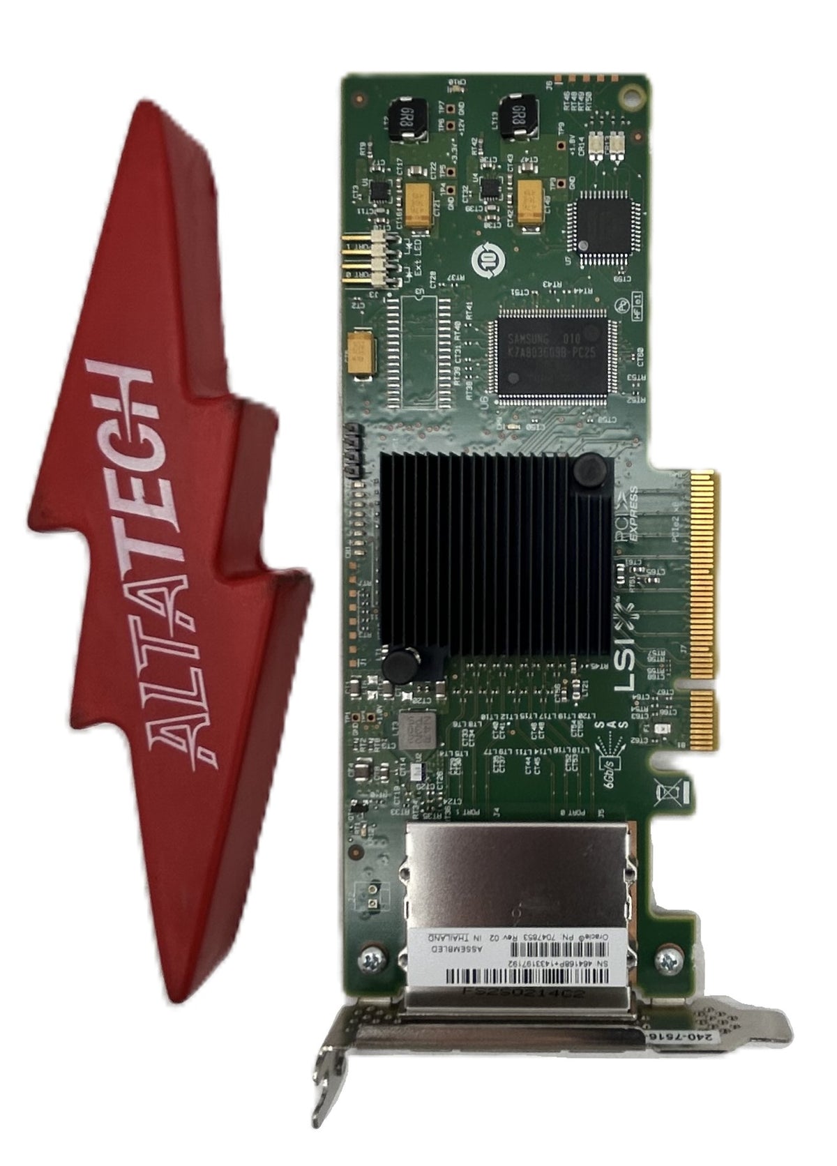 Oracle 7047853 6GB SAS 3GBPS PCIE HBA, Used