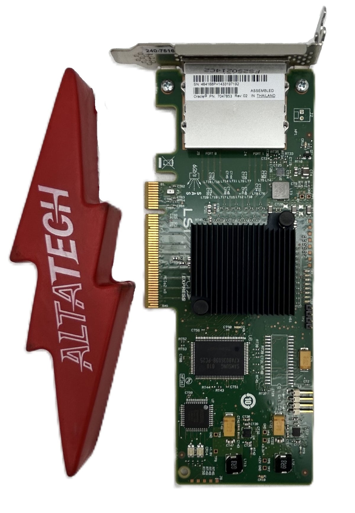 Oracle 7047853 6GB SAS 3GBPS PCIE HBA, Used