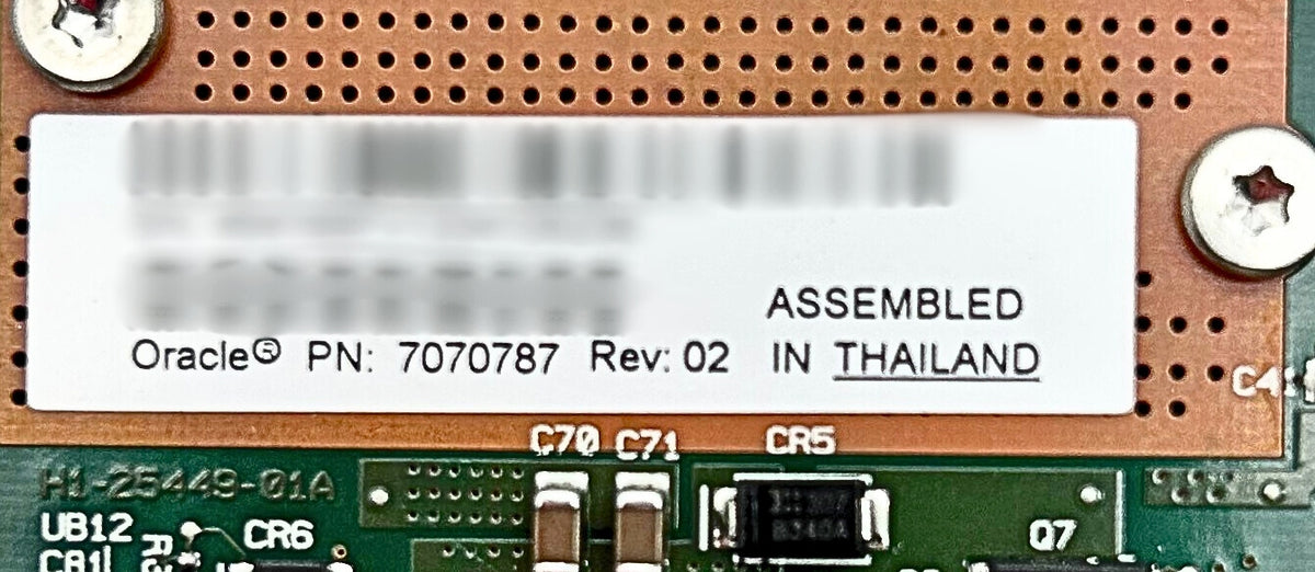Oracle 7070787 FLASH F40 400GB SSD, Used