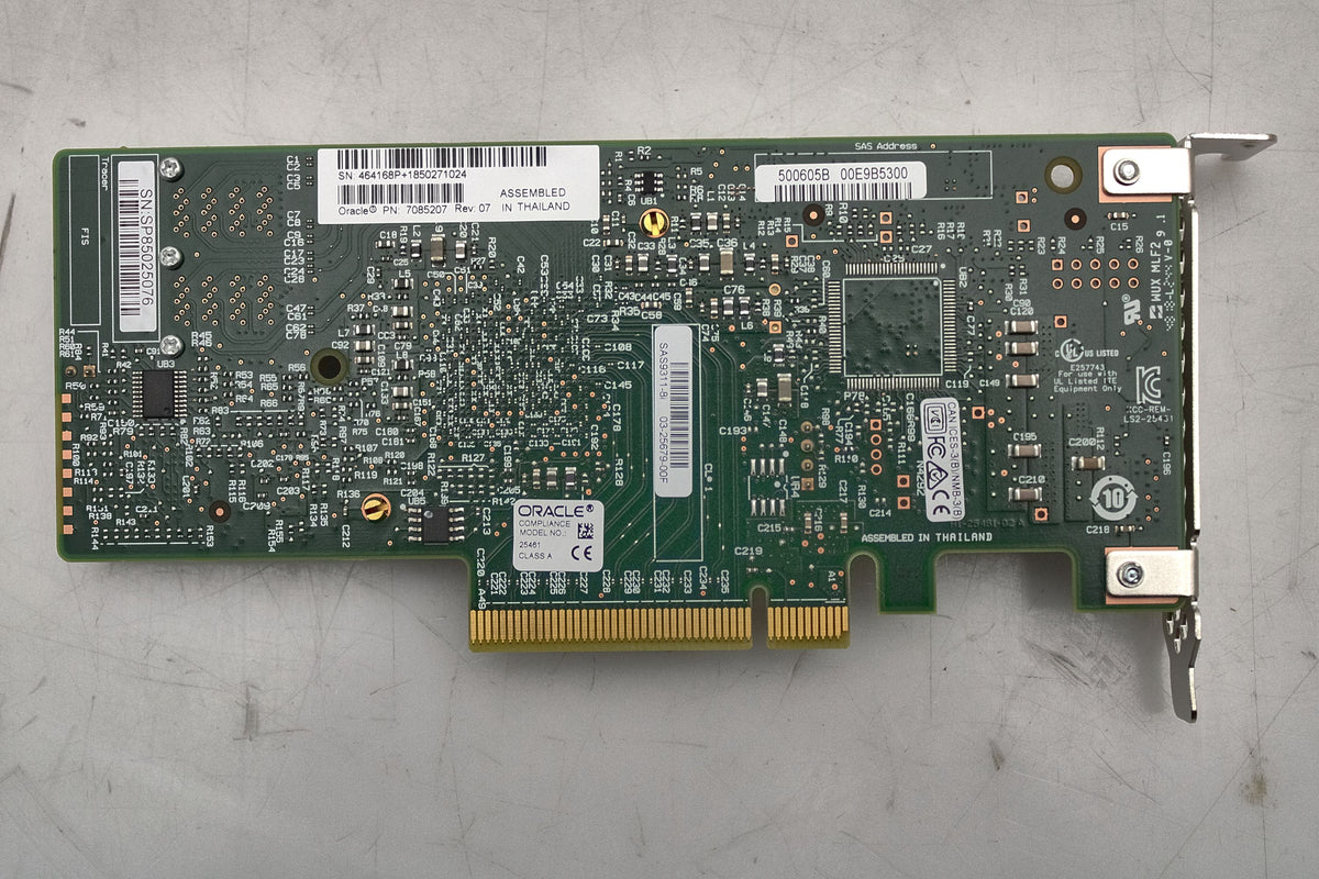 Oracle 7085207 8 Port 12Gbps SAS-3 Internal, Used