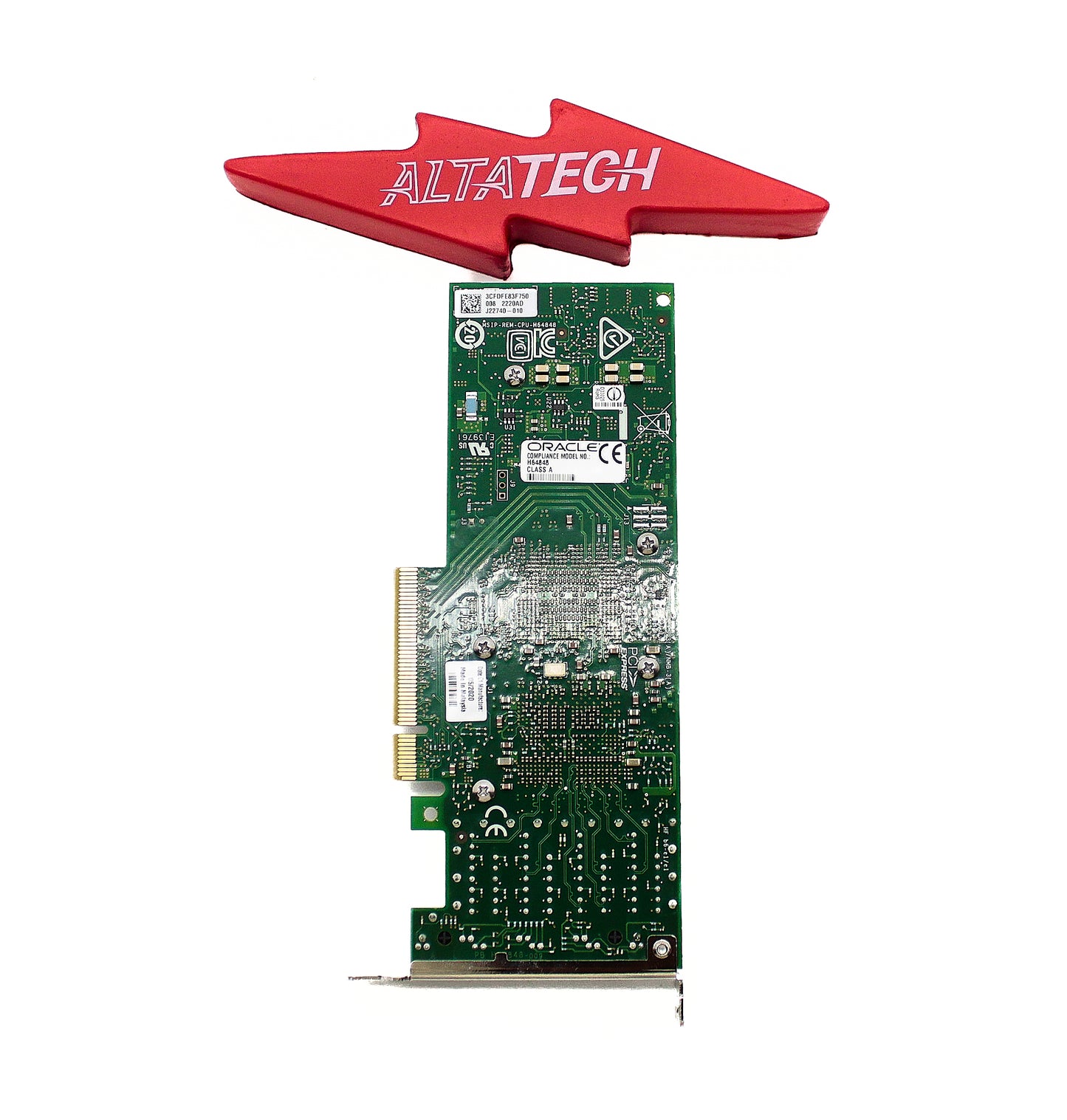 Oracle 7096675 QUAD 10GB Base T Ethernet Adapter, Used