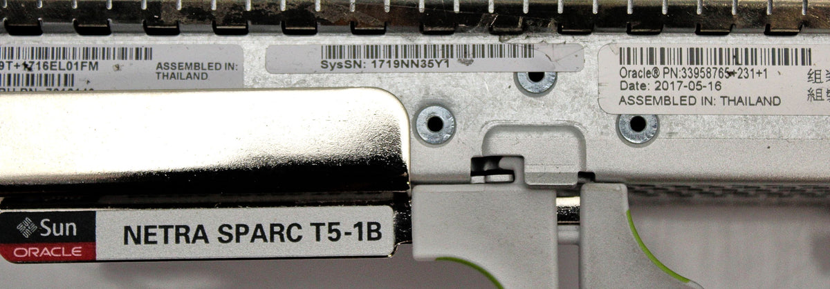Oracle T5-1B T5-1B 1X3.6GHZ 128GB, Used