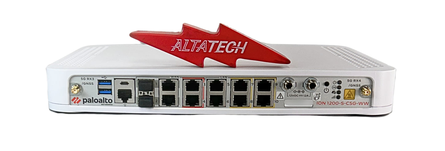 Palo Alto 1200-S-C5G-WW PAN-ION-1200-S-C5G Prisma Cloud Managed Security Appliance ION 1200-S, Used