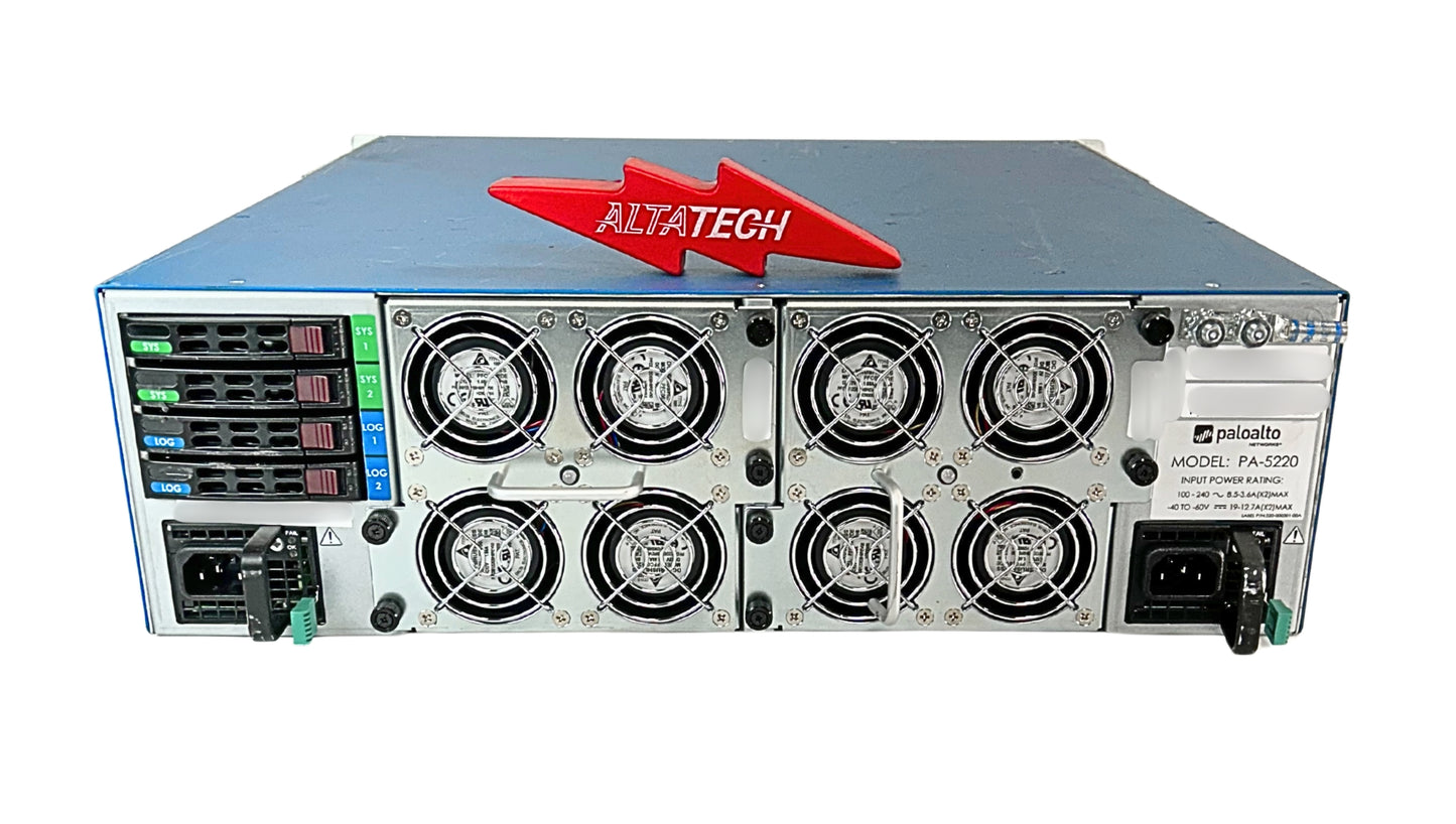Palo Alto PA-5220 PA-5220 Firewall Network Security Appliance, Used