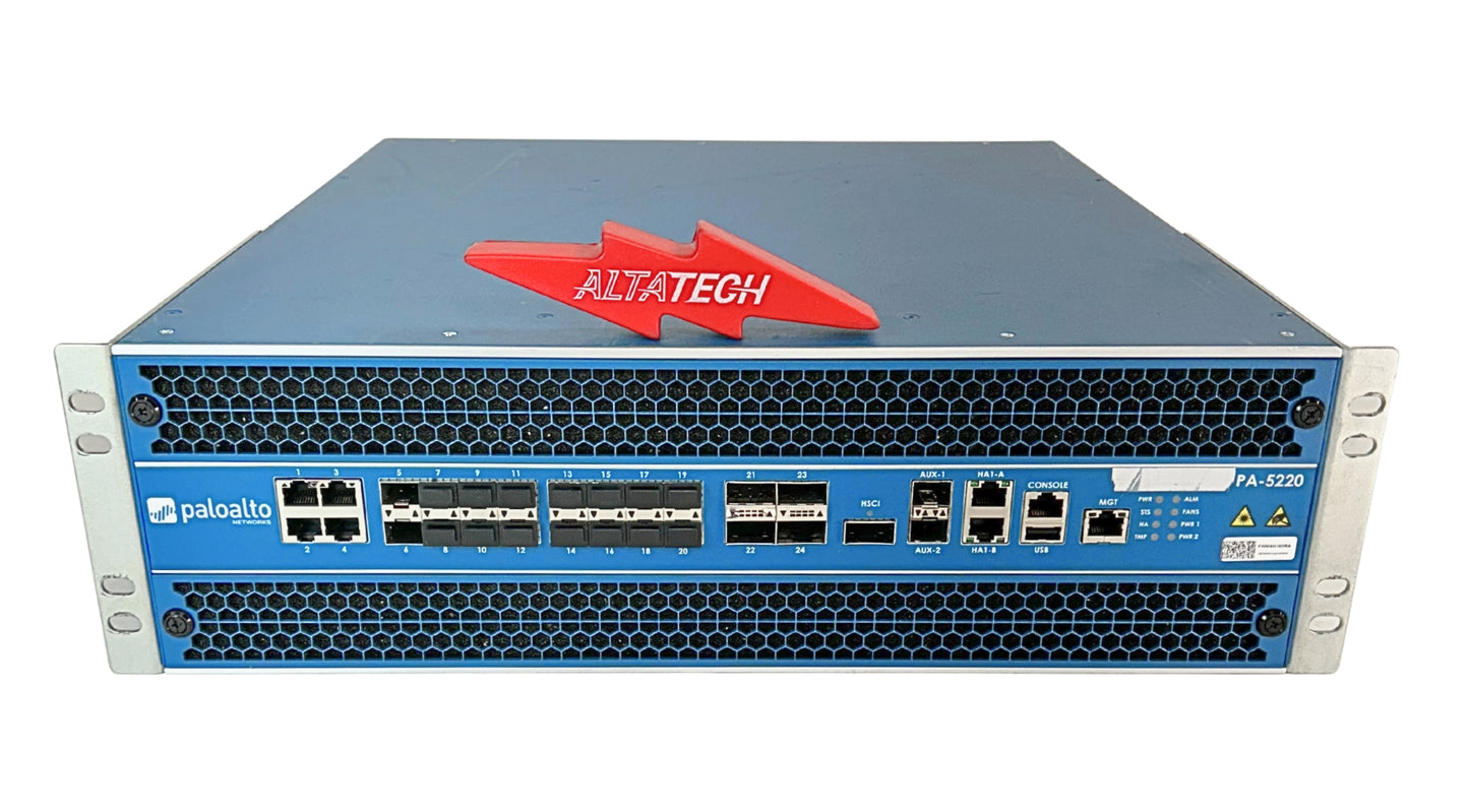 Palo Alto PA-5220 PA-5220 Firewall Network Security Appliance, Used
