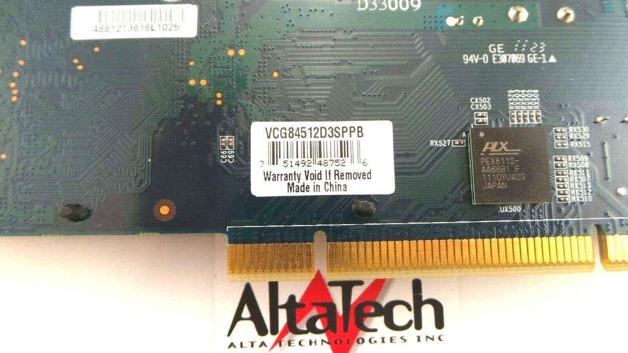 OEM VCG84512D3SPPB NVIDIA GeForce 8400GS 512MB DDR3 Video Graphics Card, Used