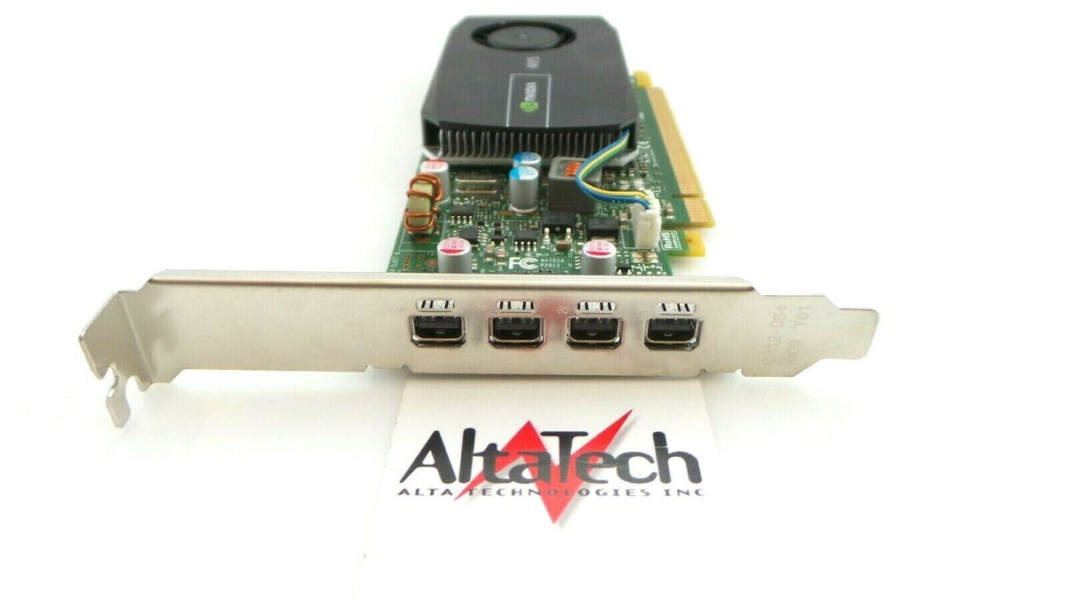 PNY VCNVS510ATX-T NVIDIA NVS 510 2GB GDDR3 4x Mini DisplayPort Graphics Card, Used