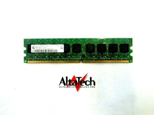 Qimonda HYS72T128020HU-3S-B 1GB PC2-5300E DDR2-667 1.8v 2Rx8 RAM Memory, Used