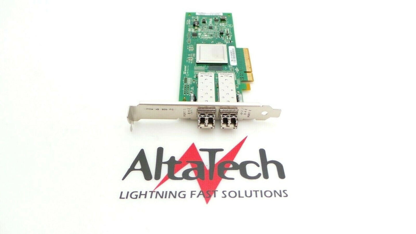 Qlogic QLE2562-E 8GB Dual Port PCIe Host Bus Adapter, Used