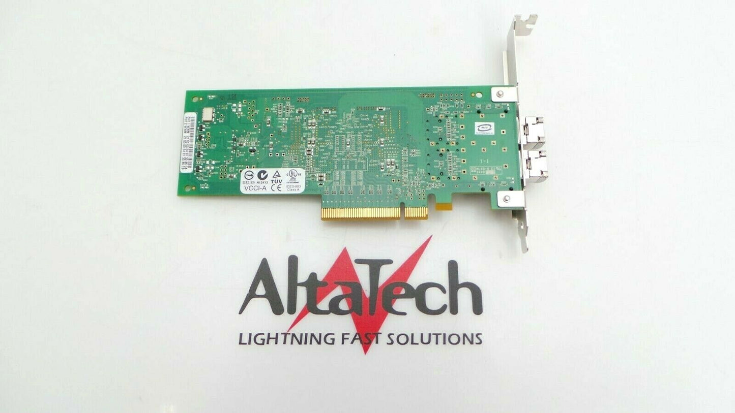 Qlogic QLE2562-E 8GB Dual Port PCIe Host Bus Adapter, Used