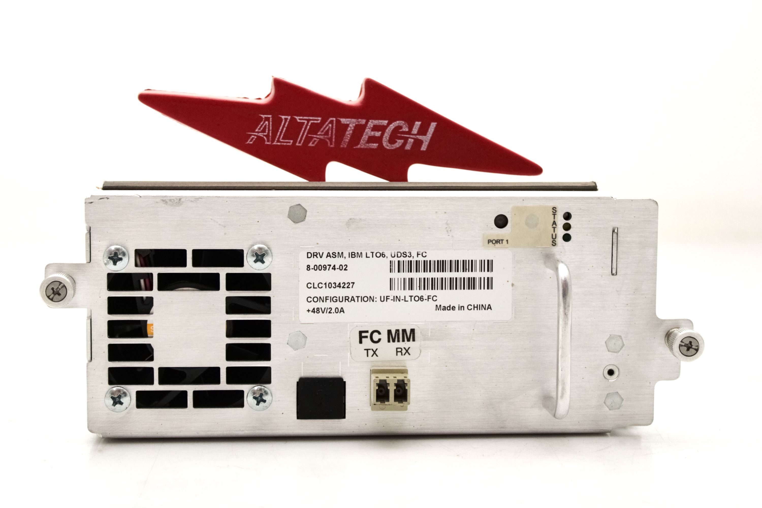 QUANTUM 8-00974-02 2.5/6.25TB LTO6 FC I500/I6000