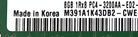 Samsung M391A1K43DB2-CWE 8GB PC4-25600E DDR4-3200 1RX8 ECC-U, Used