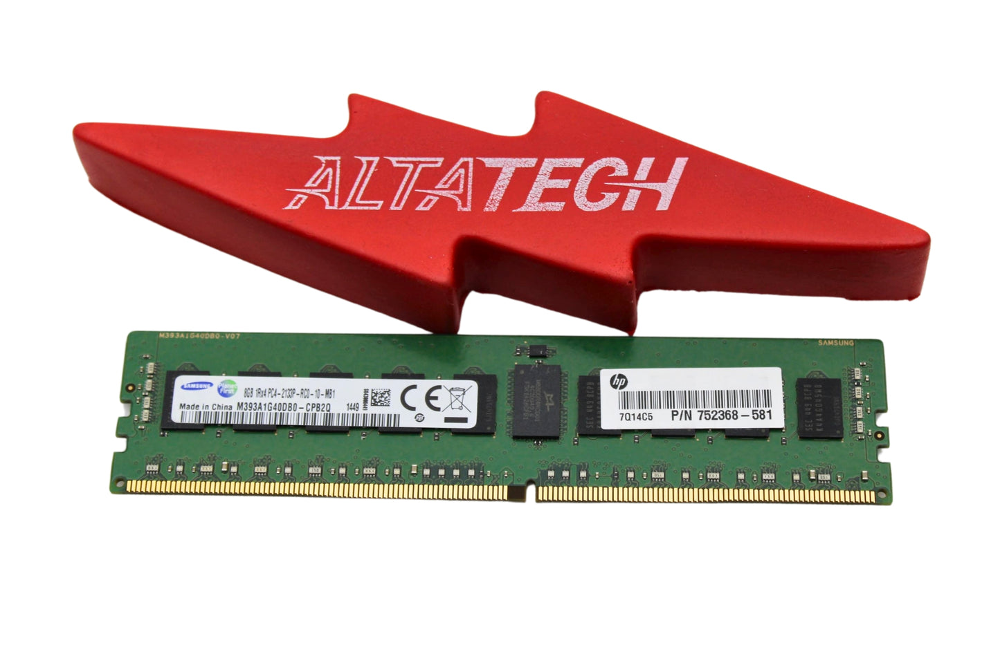 Samsung M393A1G40DB0-CPB0Q 8GB PC4-17000P DDR4-2133 1RX4 ECC, Used