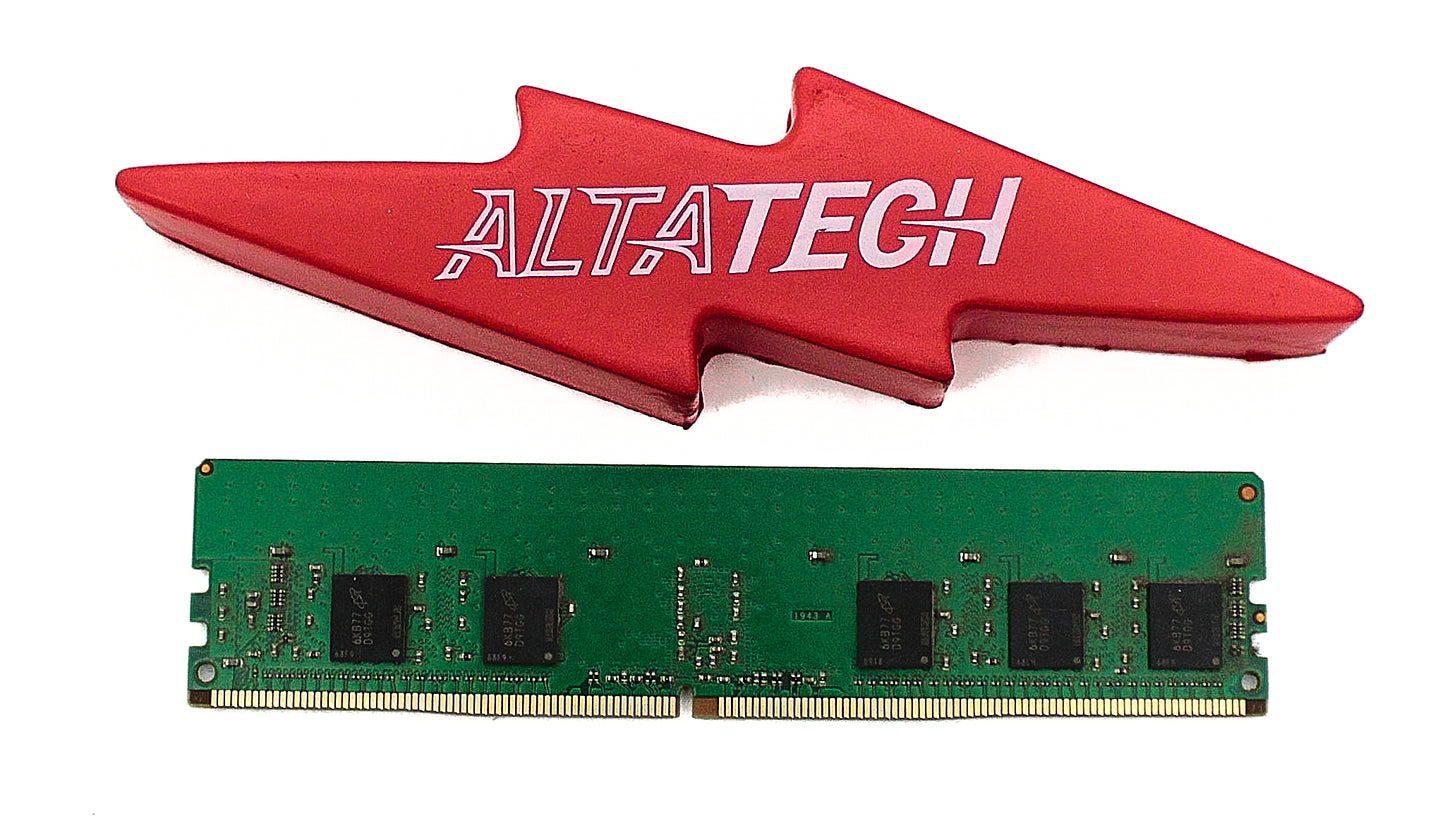 Samsung MTA9ASF51272PZ-2G3B1 4GB PC4-19200T DDR4-2400 1RX8 ECC, Used