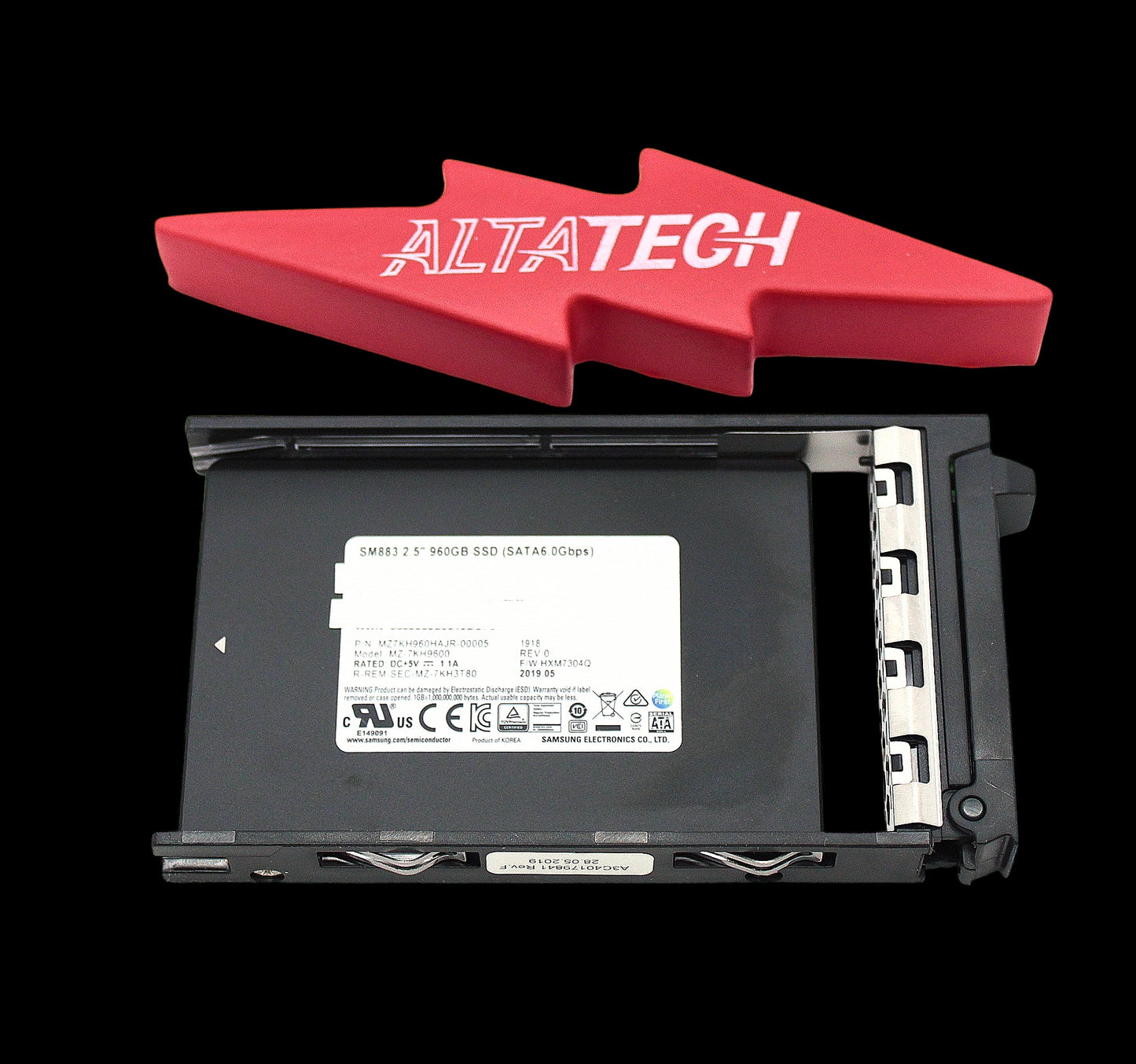 Samsung MZ-7KH9600 SAMSUNG PM883 960GB SATA 6GBPS 2.5", Used