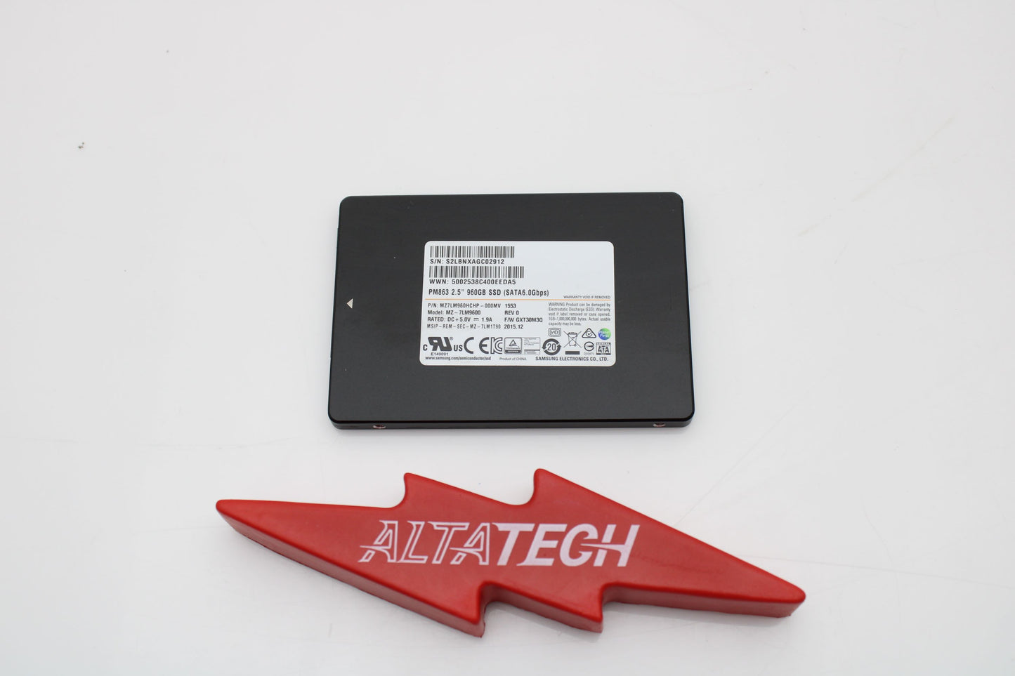 Samsung MZ-7LM9600 960GB SSD SATA 2.5 6G, Used