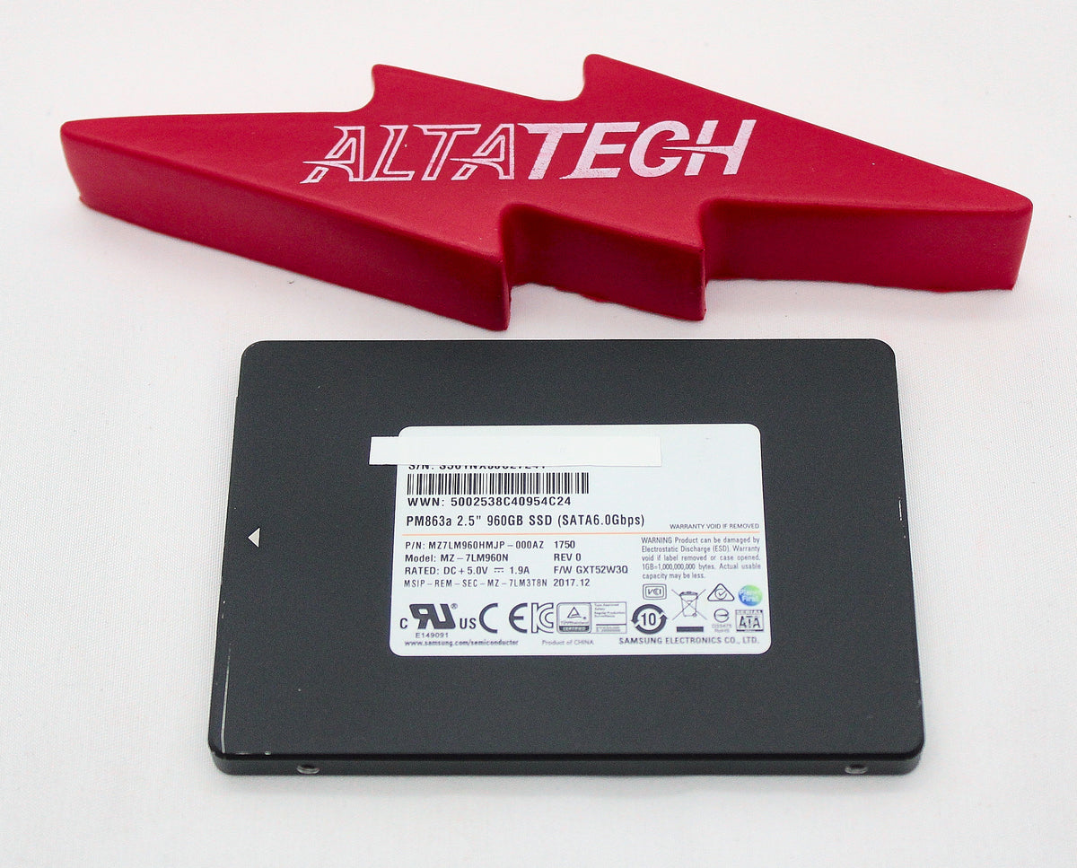 Samsung MZ-7LM960N 960GB SSD SATA 2.5 6G MZ-7LM960N, Used