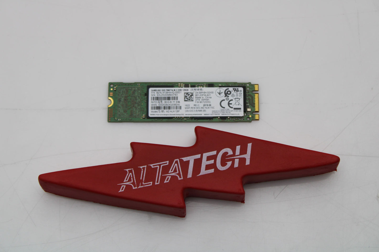 Samsung MZ-NLN128F 128GB SSD M.2 SATA 2280, Used