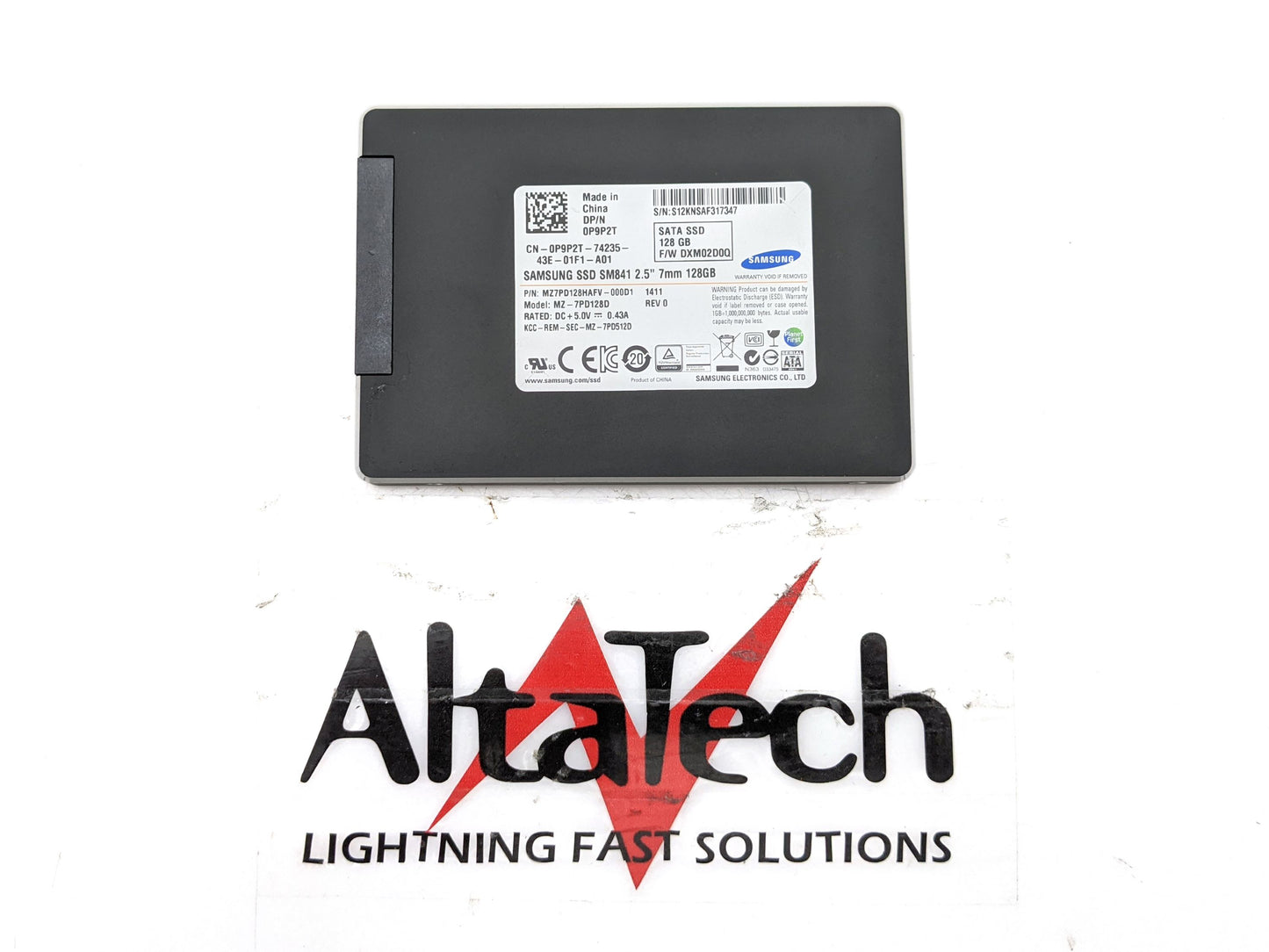 Samsung MZ7PD128HAFV-000D1 128GB SSD SATA 2.5" 6G, Used