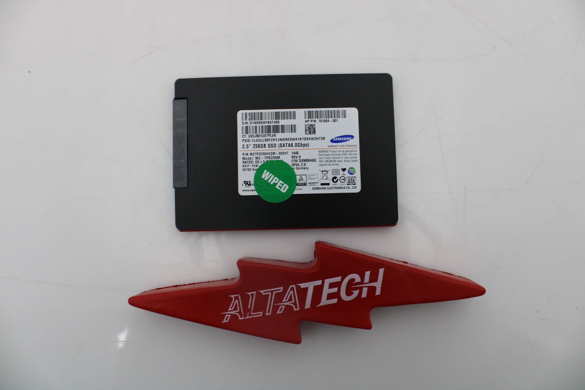 Samsung MZ7PD256HCGM-000H7 256GB SSD SATA 2.5" 6G, Used