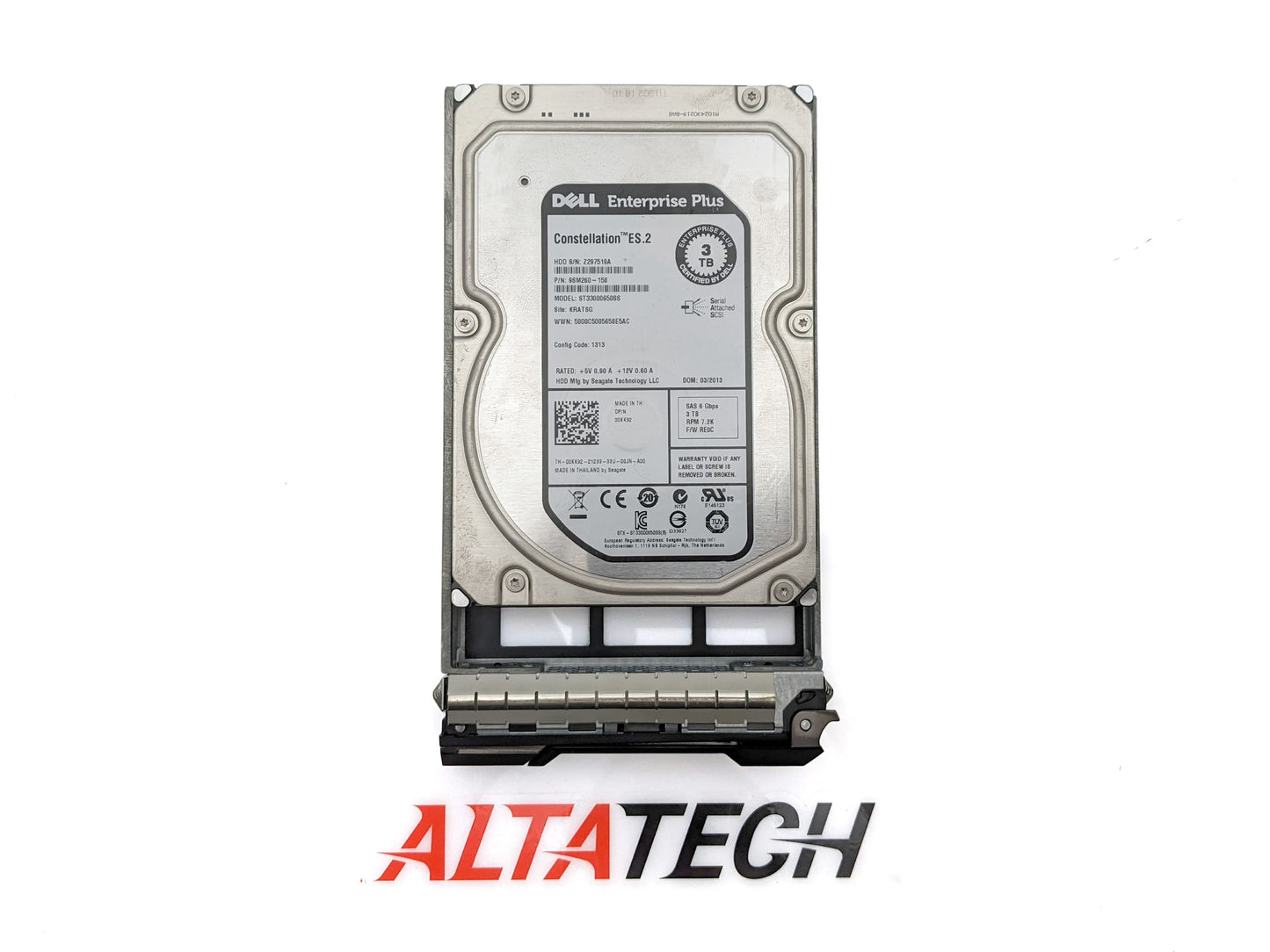 Seagate 9SM260-158 Compellent 3TB 7.2k 6G SAS, Used