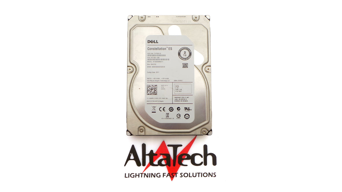 Seagate ST2000NM0011 Dell 9YZ168-037 2TB 7.2K SATA 3.5" 6G EP HDD Seagate ST2000NM0011 Hard Drive, Used