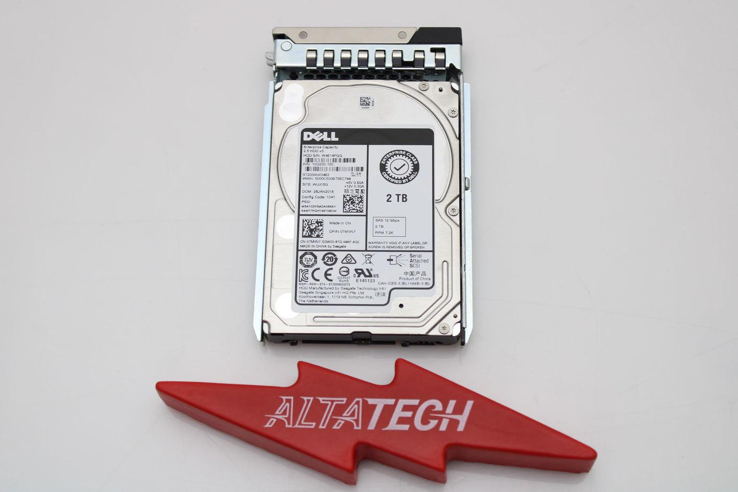 Seagate ST2000NX0463 2TB 7.2K SAS 2.5 12G, Used