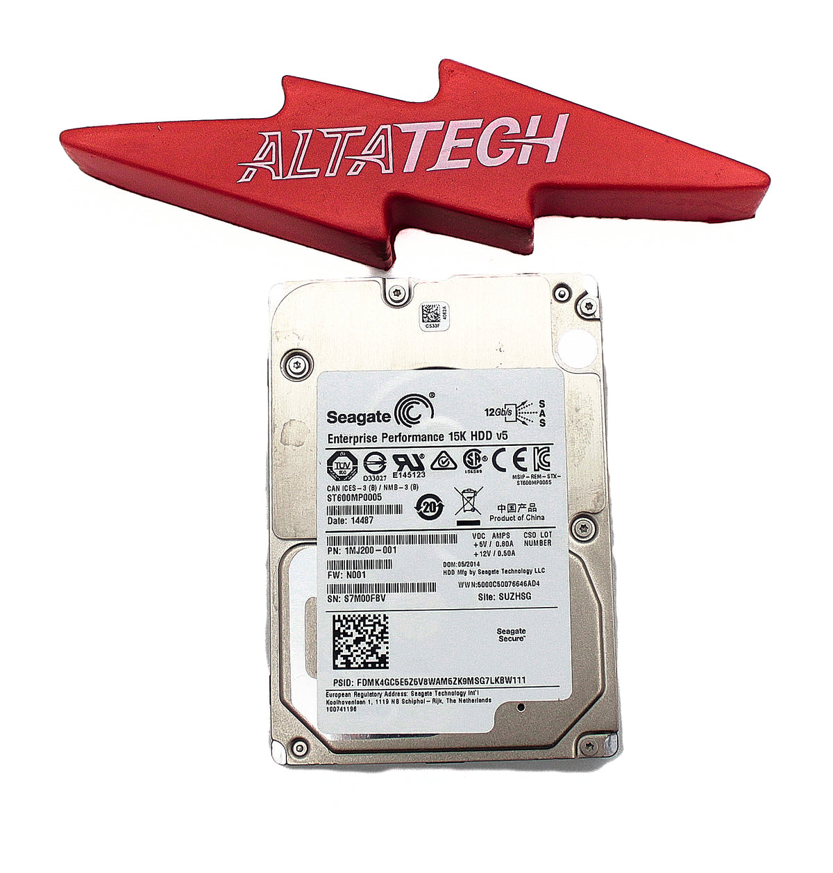 Seagate ST600MP0005 600GB SAS SFF Hard Disk Drive, Used