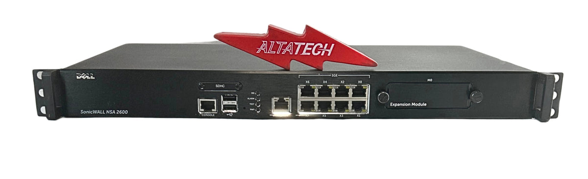 SonicWall NSA2600 Dell Security SonicWALL NSA 2600 Appliance, Used