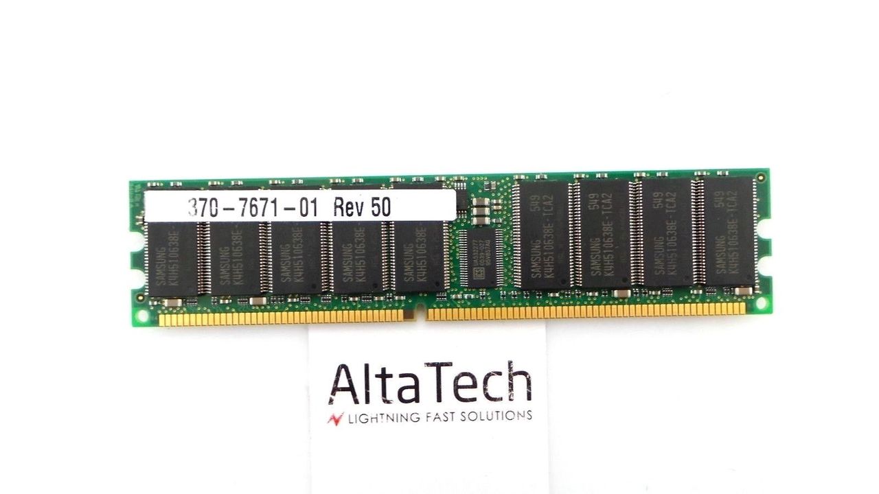 Sun Microsystems 370-7671 1GB PC2700 DDR-333 Memory, Used