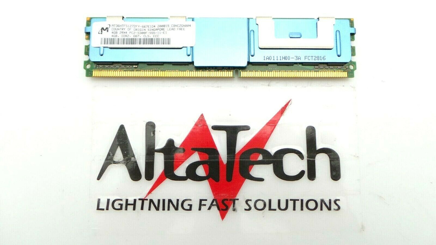 Sun Microsystems 371-3069 Micron 4GB PC2-5300F DDR2-667 ECC Memory, Used